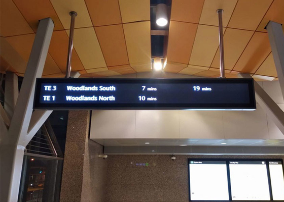 バス地下鉄の地下鉄の駅のためのP6 P8 P10 LEDのマトリックスのメッセージ表示