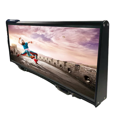 屋外SMD P2のタクシーの屋根IP65車の上の広告スクリーンをLED表示