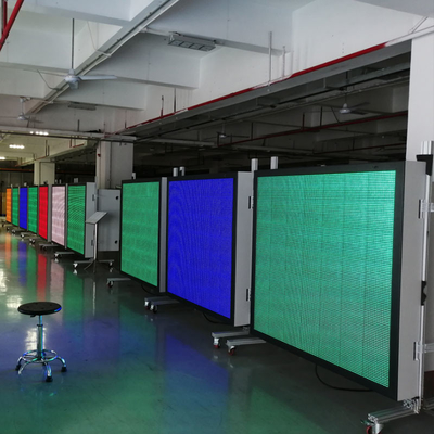 屋外IP56 LEDの交通標識P16mmデジタルの安全点滅板