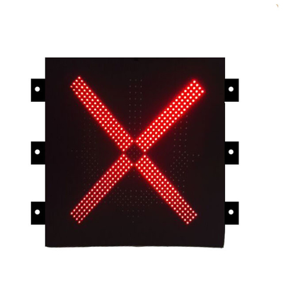 NTCIP LEDの車線制御印の赤十字の緑の矢の安全信号