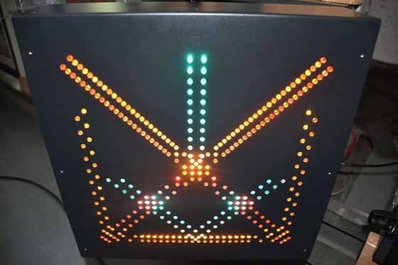 1000x1000mm LEDの車線制御はトンネルの料金所のための表示ランプに署名する